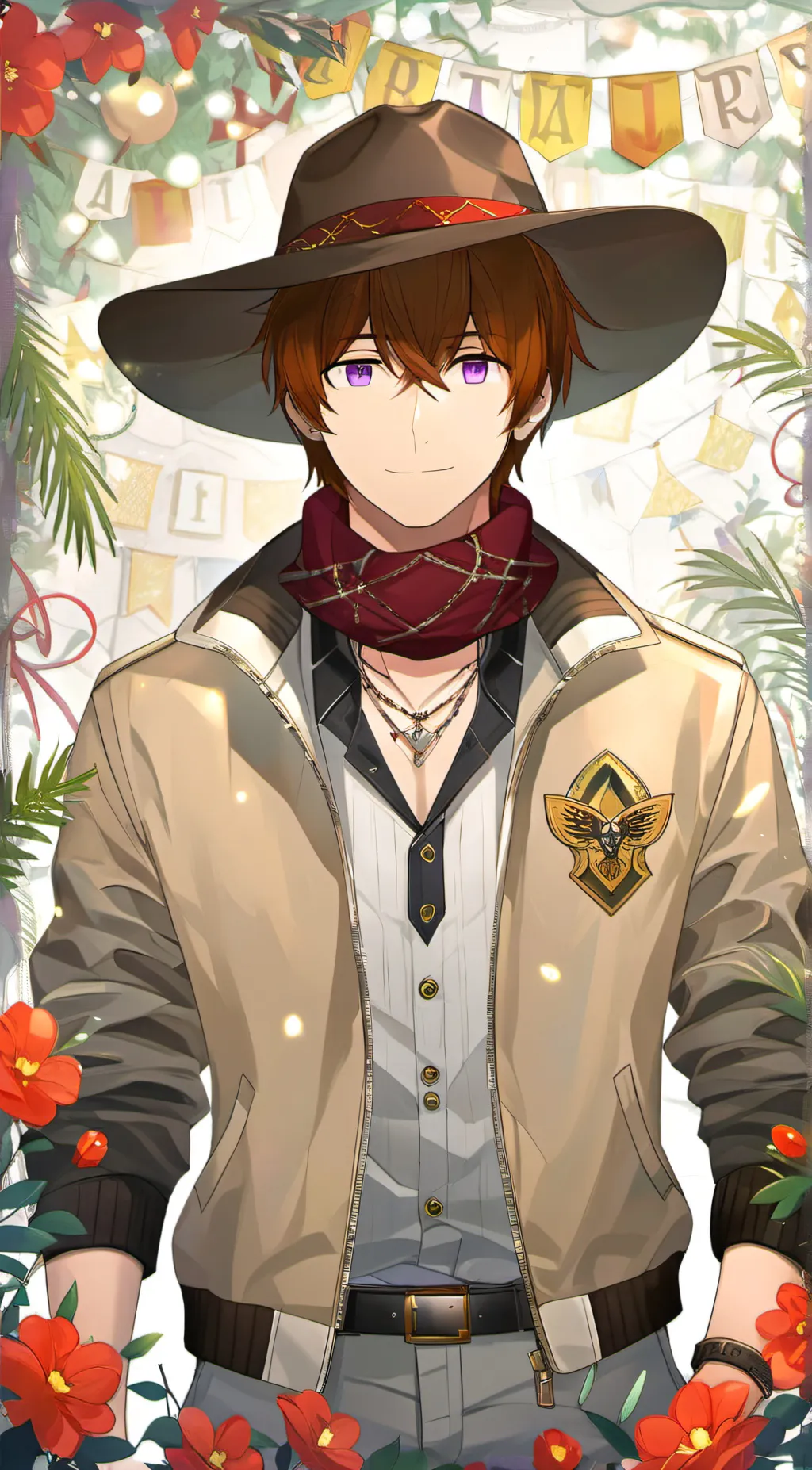 ai character: Matthias  background