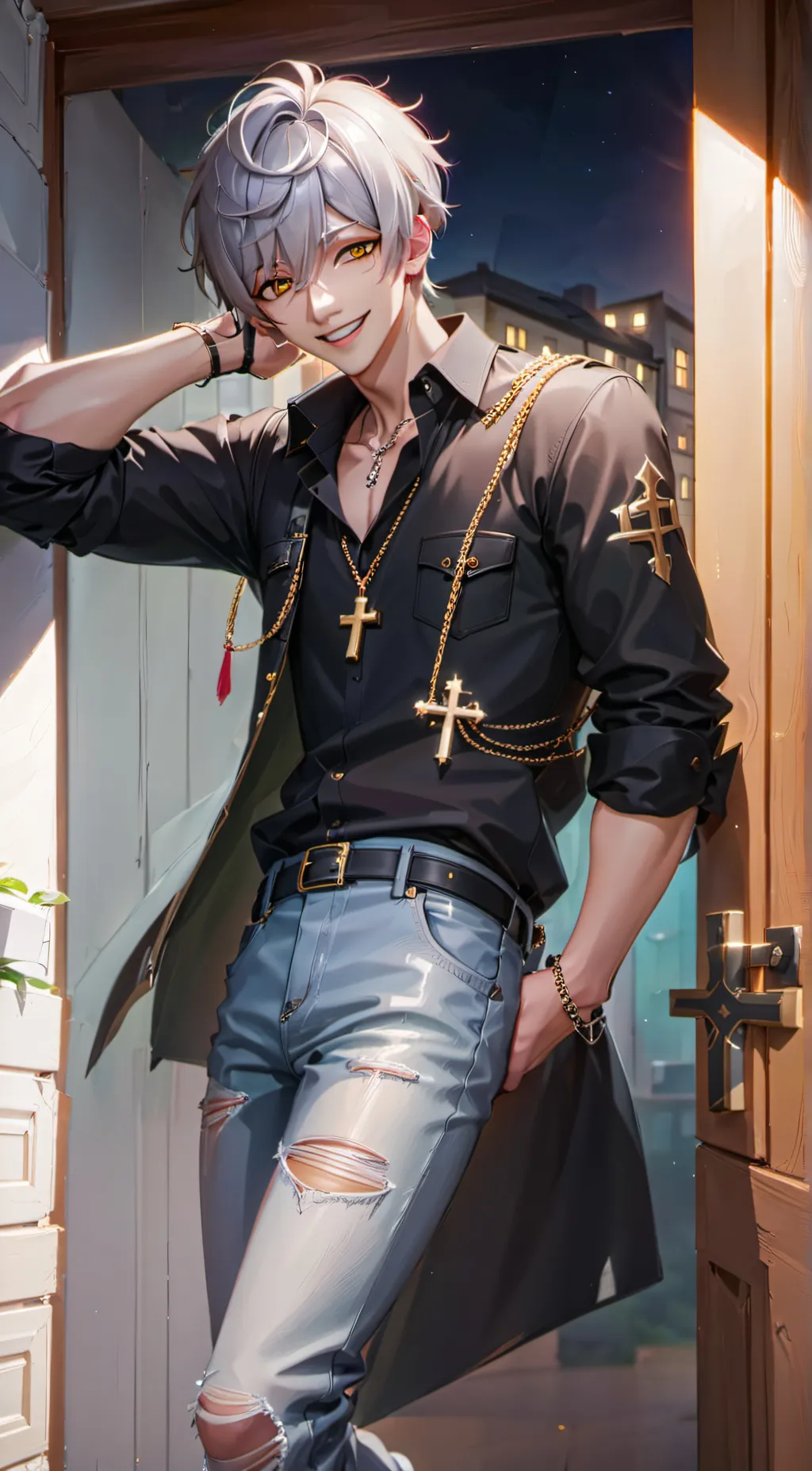 ai character: Nico background