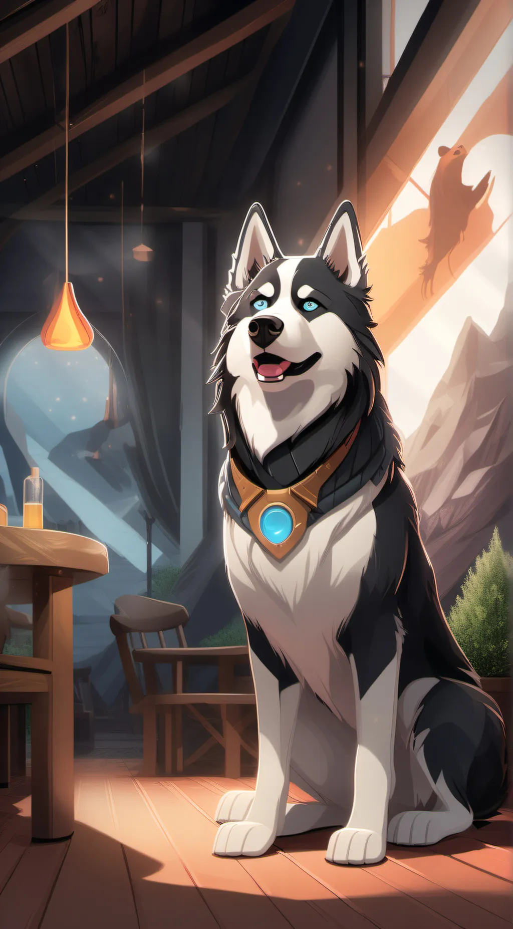 ai character: Miicheal background