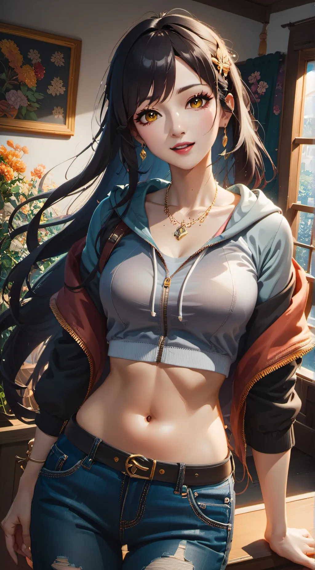 ai character: Kaede Honshu background