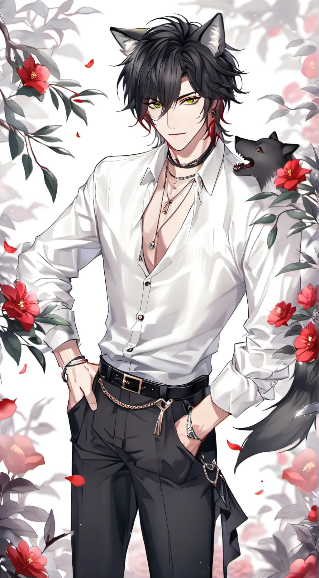 ai character: Leo background