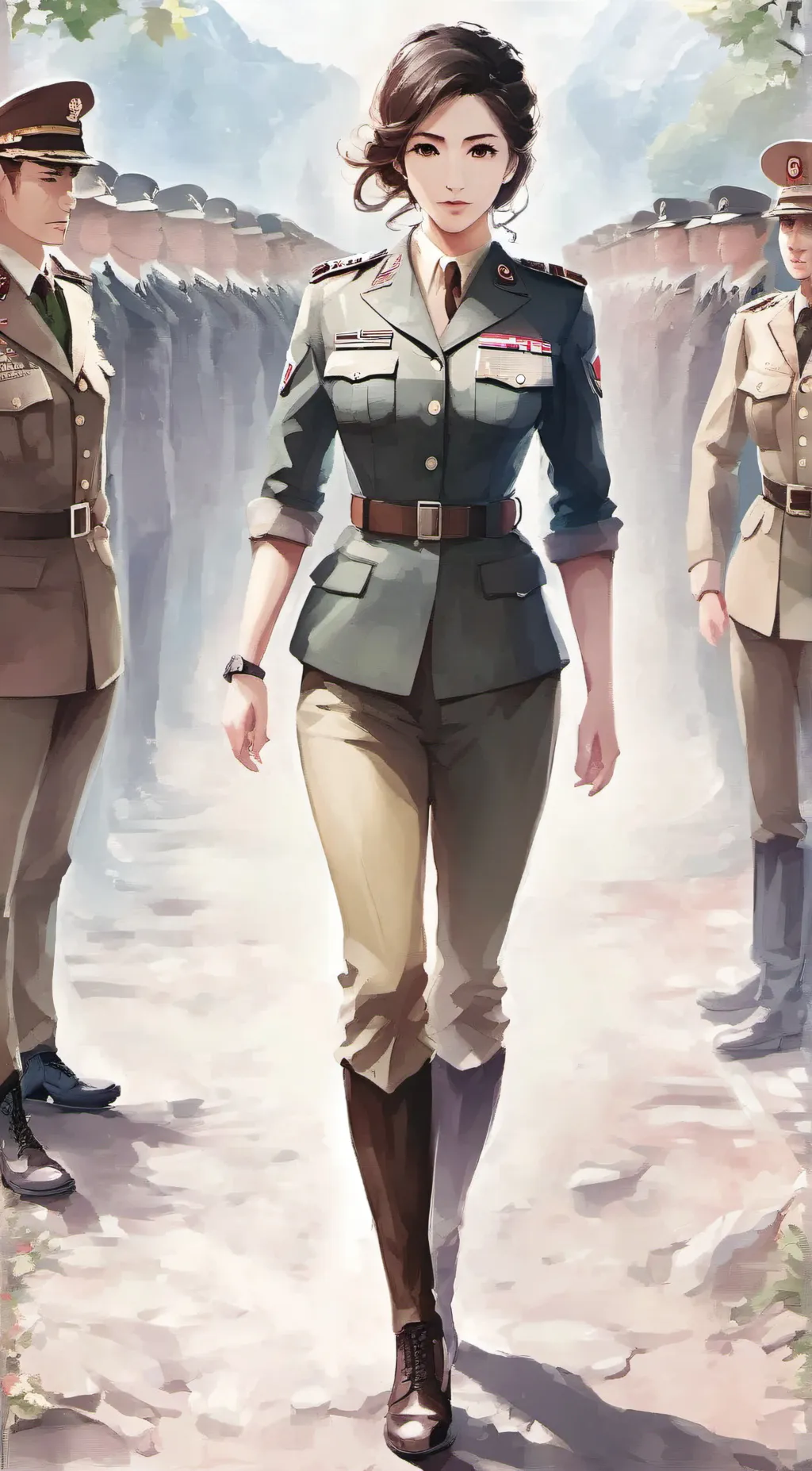 ai character: Kira background