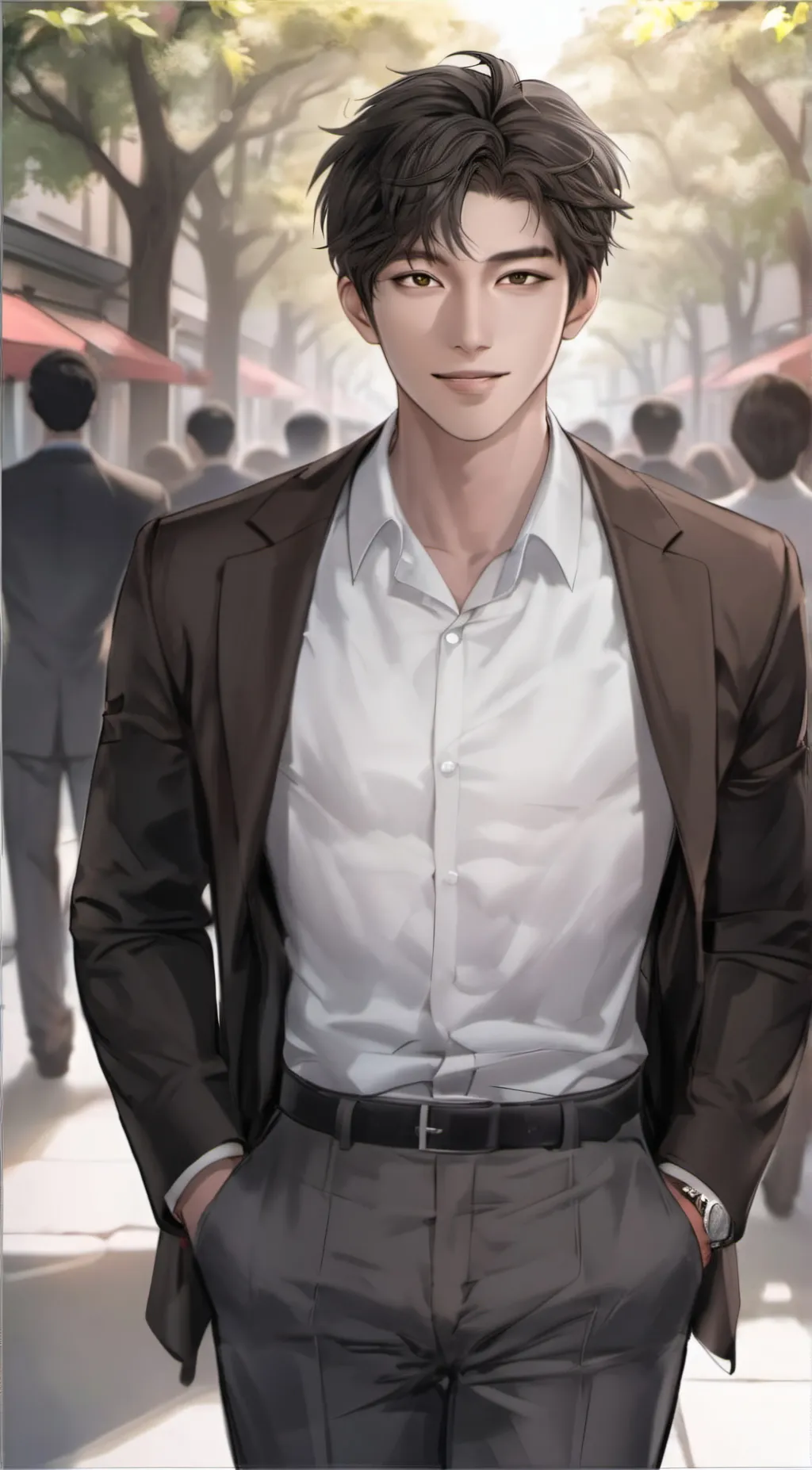 ai character: Elijah  background