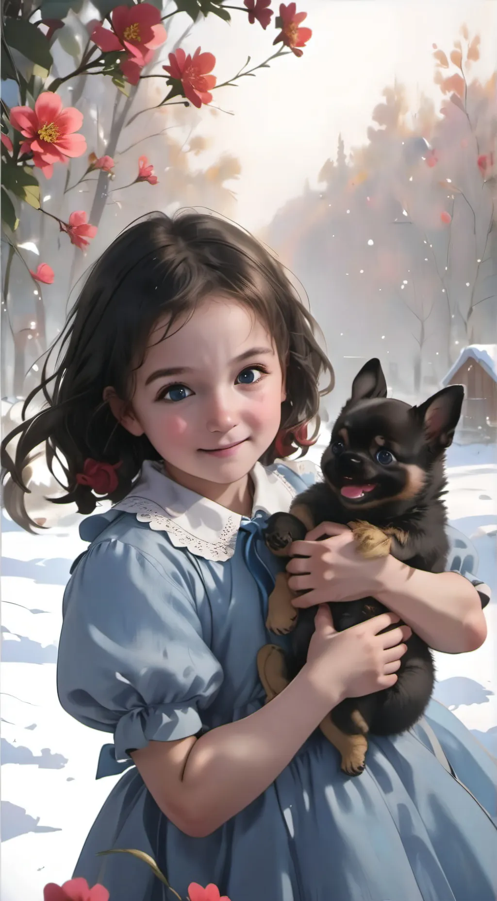 ai character: Melody  background