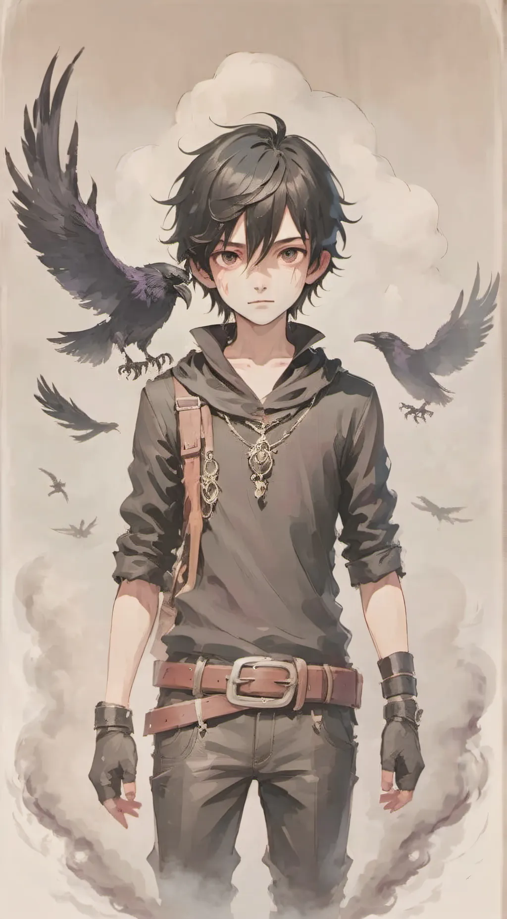 ai character: Sprig background