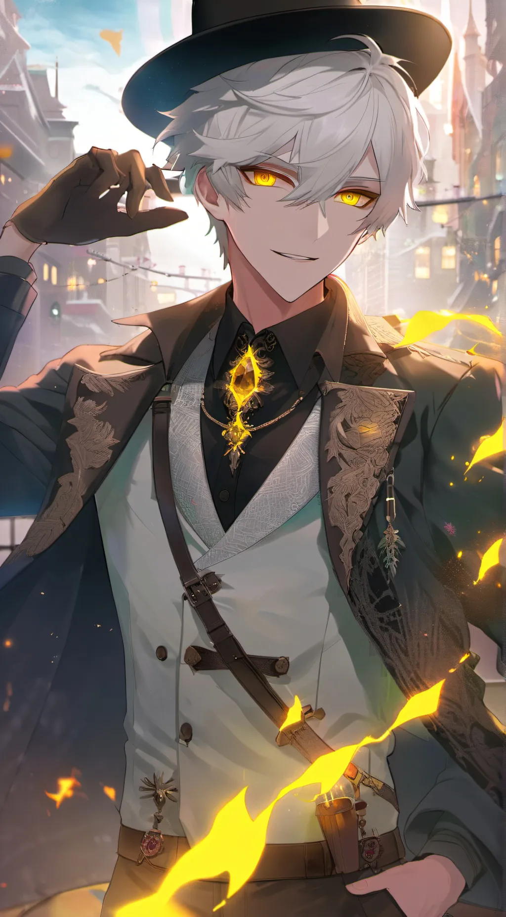 ai character: N background