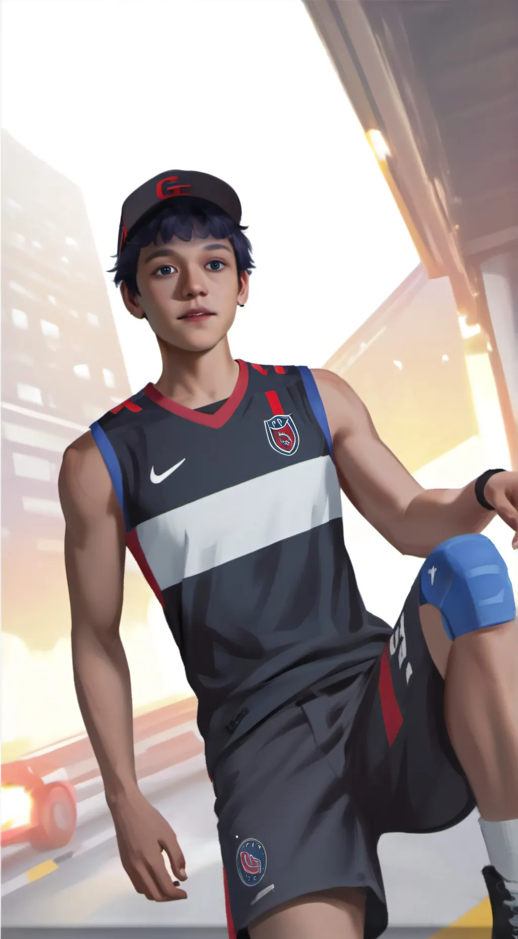 ai character: Max background