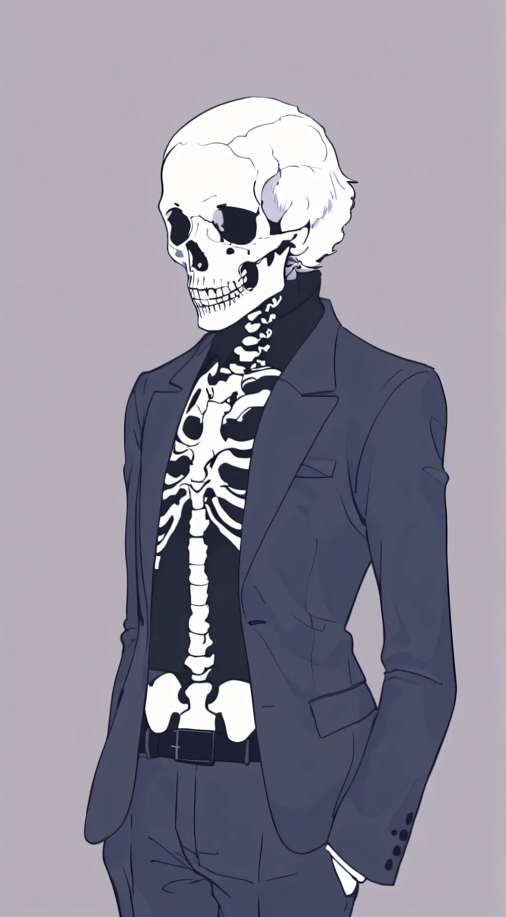 ai character: Skrite background