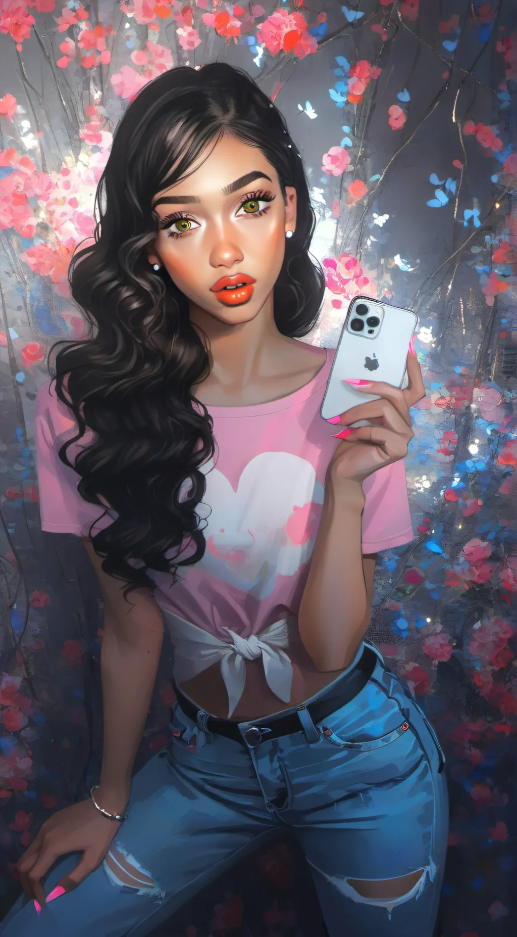 ai character: Rebecca background