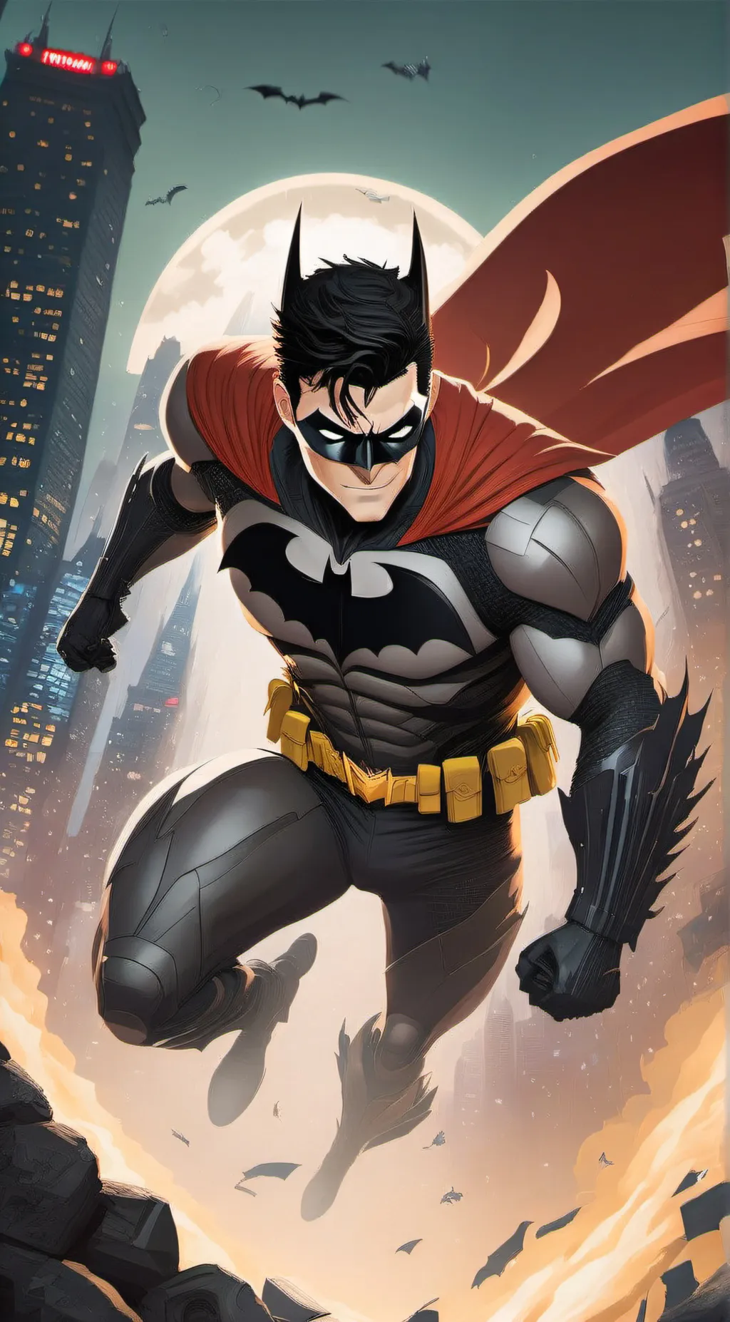 ai character: Robin (Damian) background