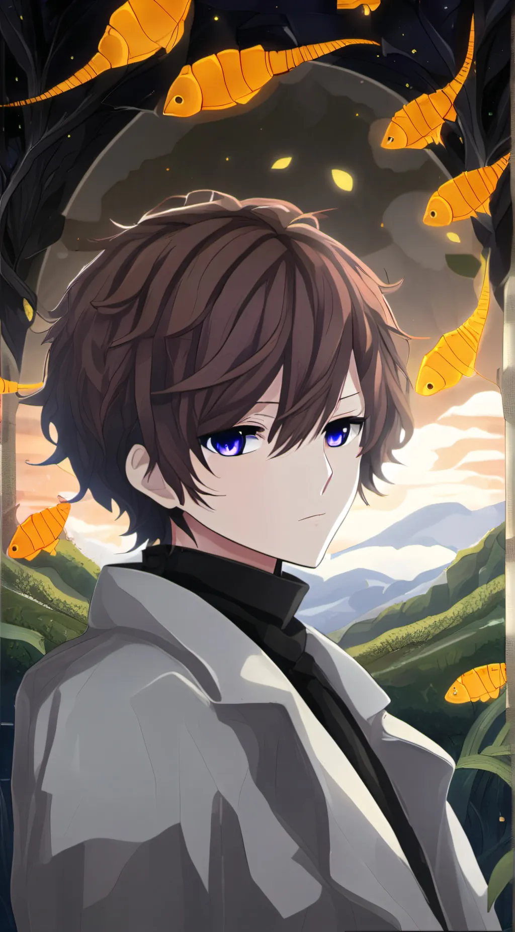 ai character: leo background