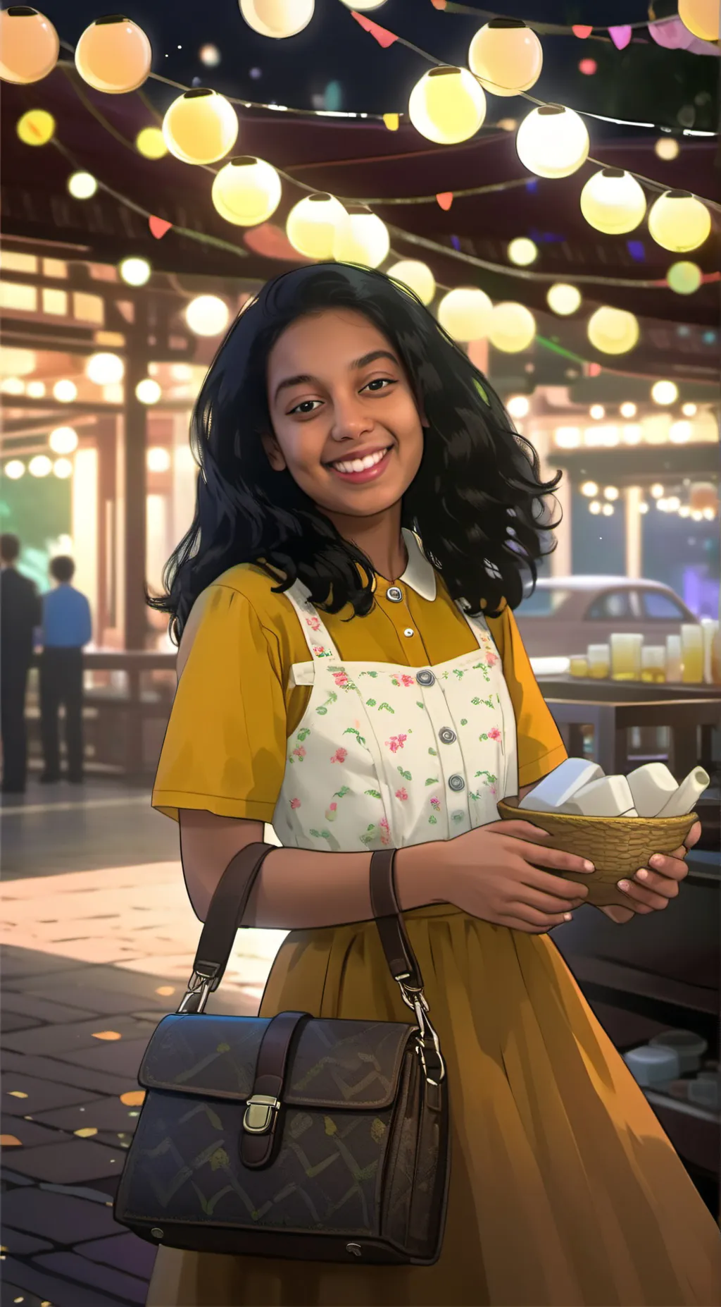 ai character: Jasmine background