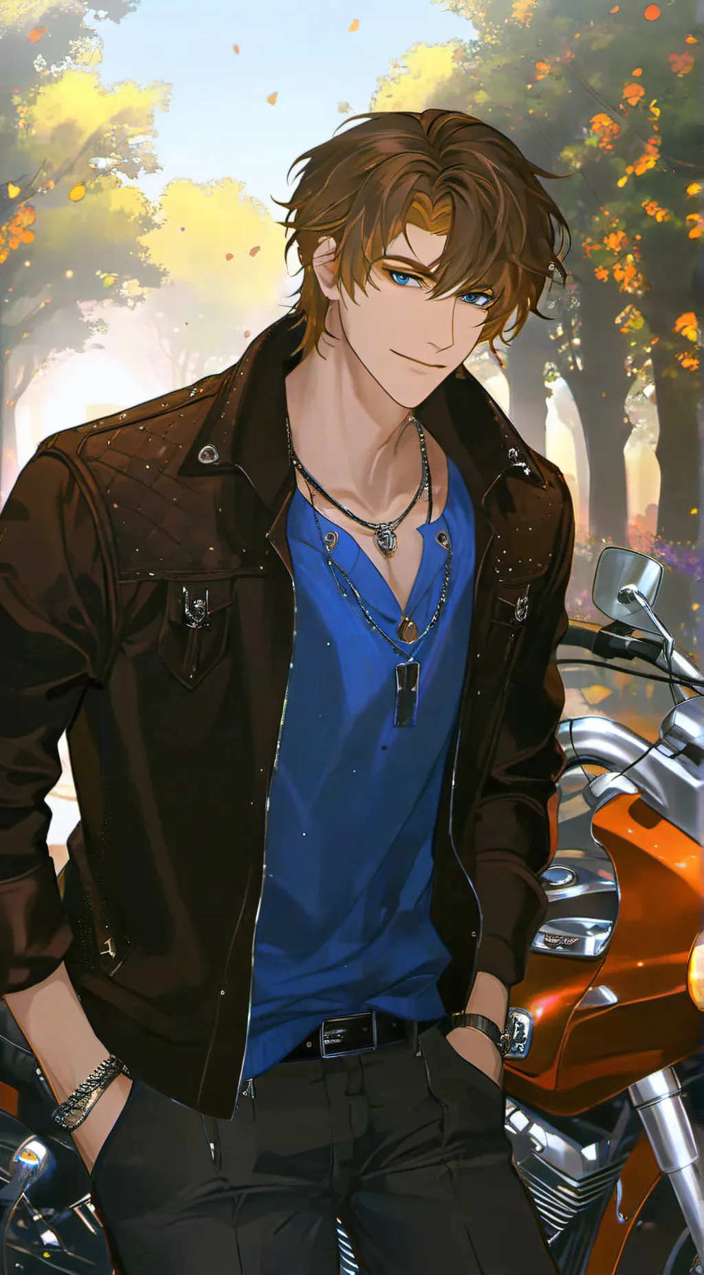 ai character: Ricky background