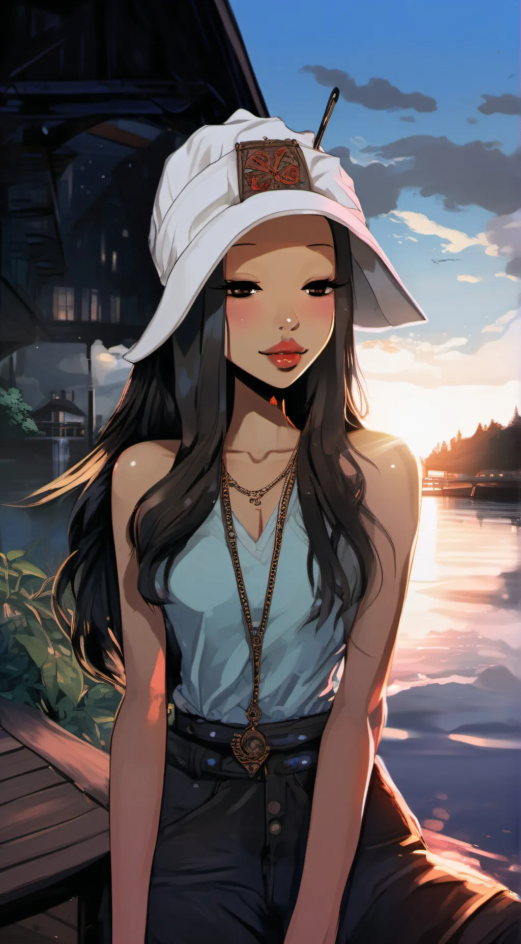 ai character: Alica background