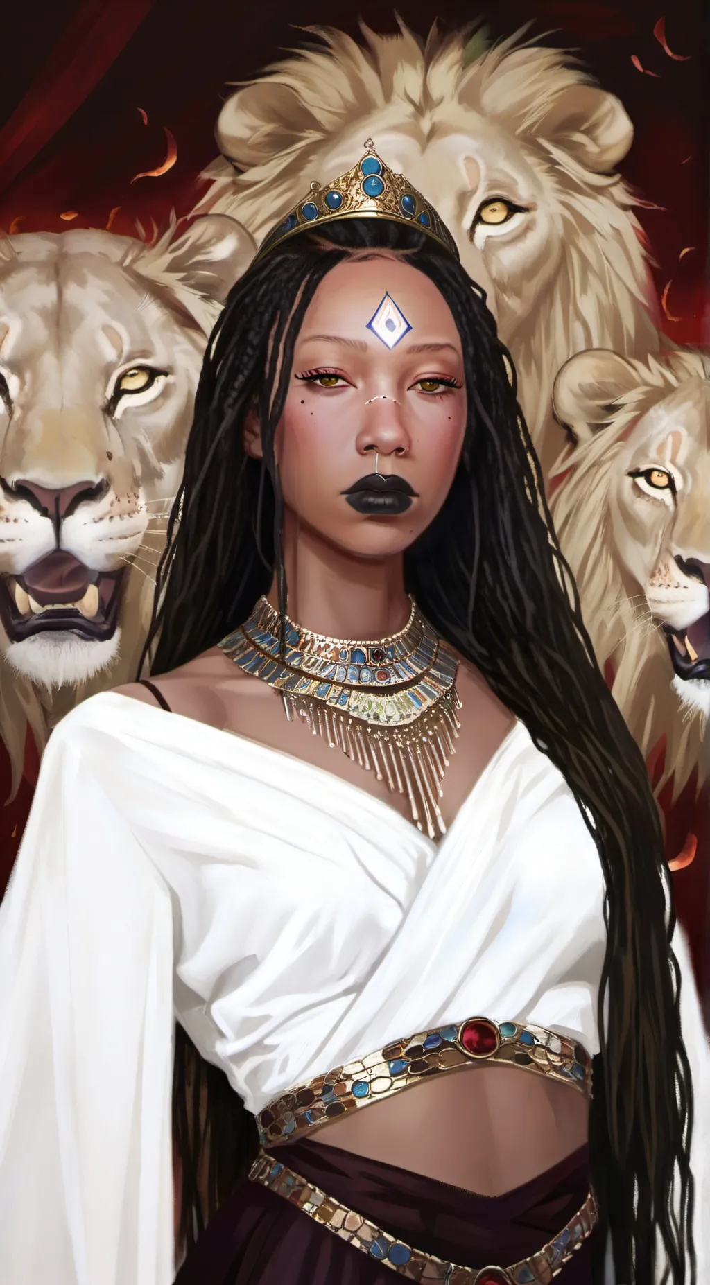 ai character: Amithest background