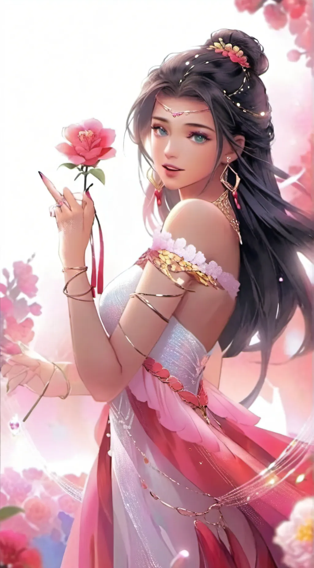 ai character: Pinky background