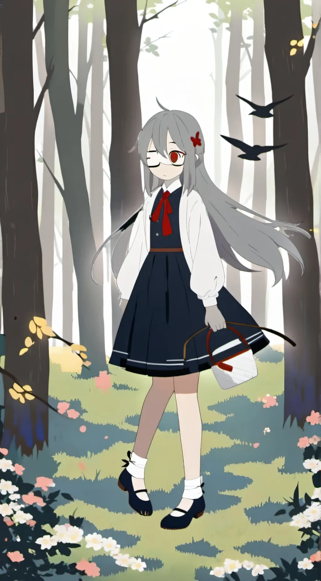 ai character: 🎀Whisper🎀 background