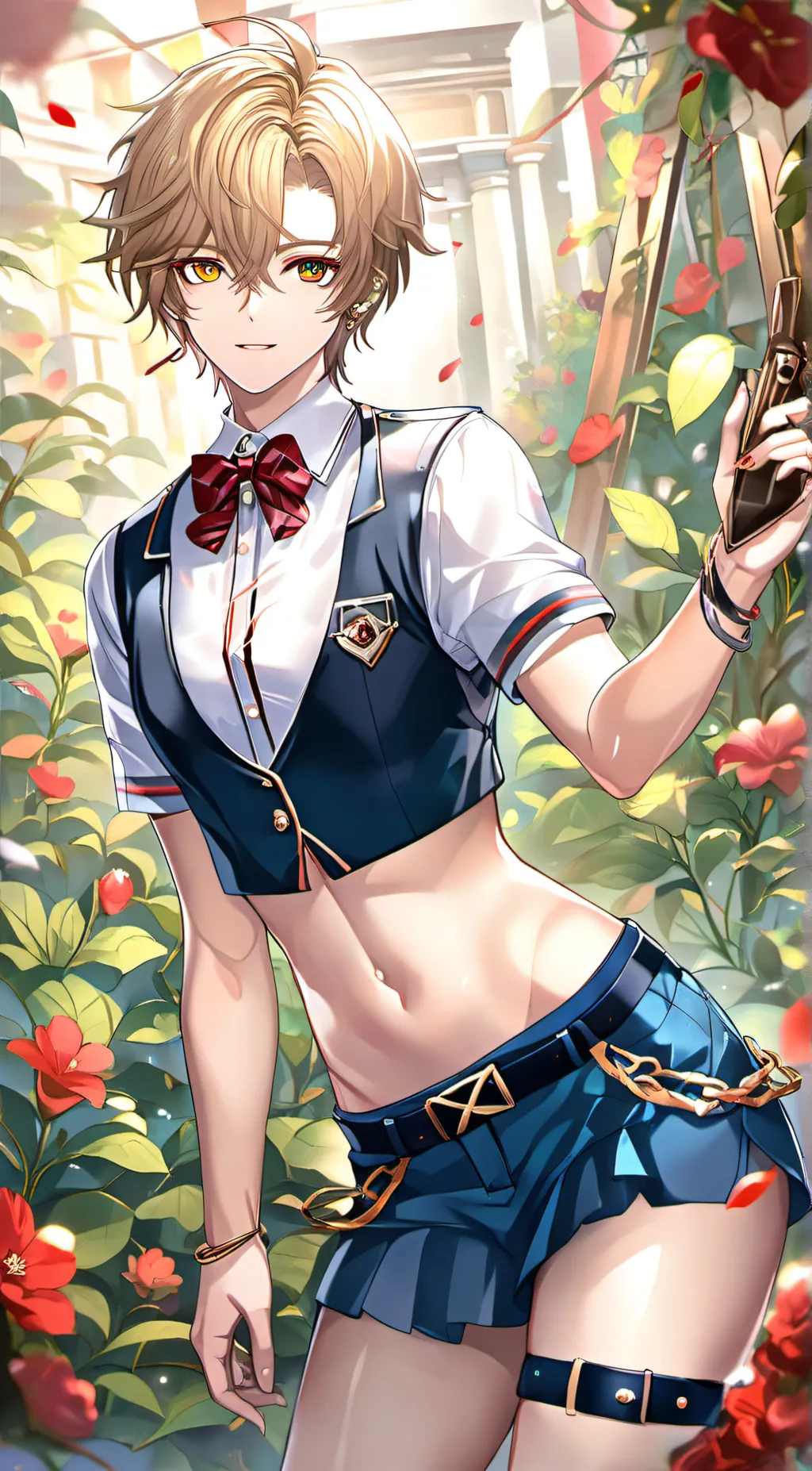 ai character: Milo  background