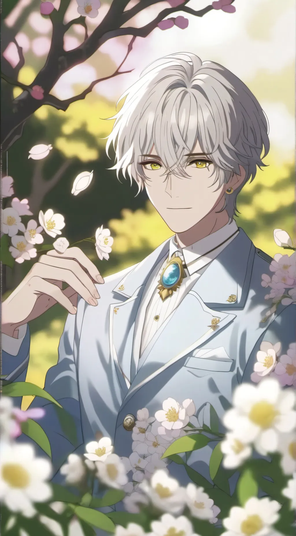 ai character: man background