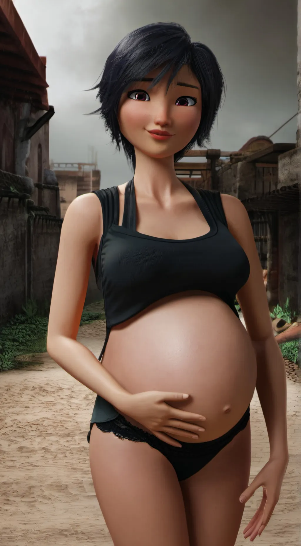 ai character: gogo  background