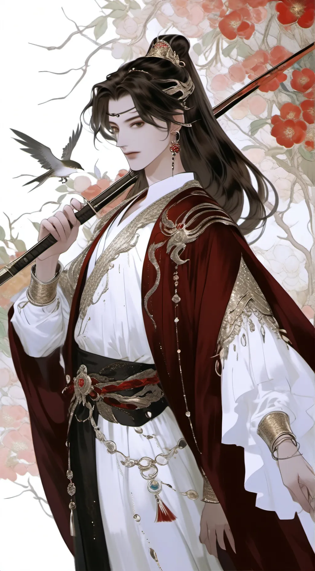 ai character: Monjirou  background