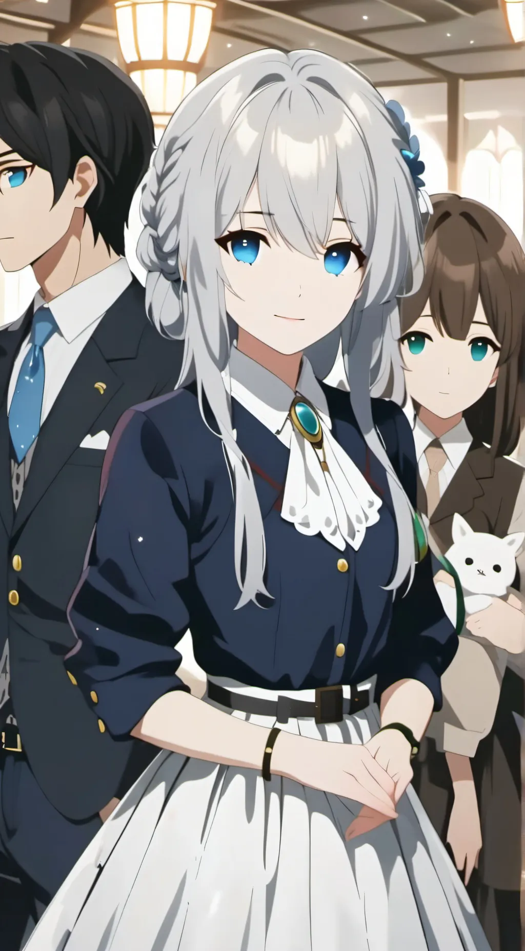 ai character: John~lana~kate background