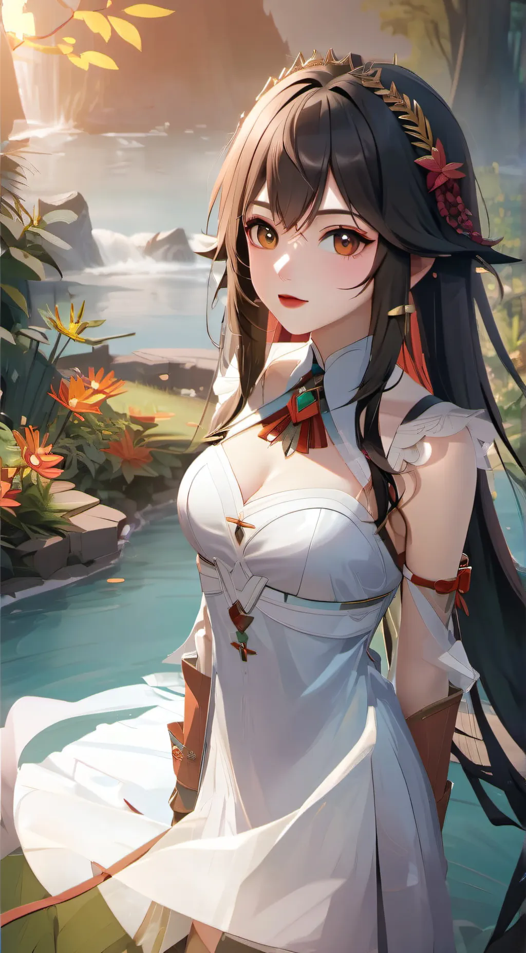 ai character: Ashley background