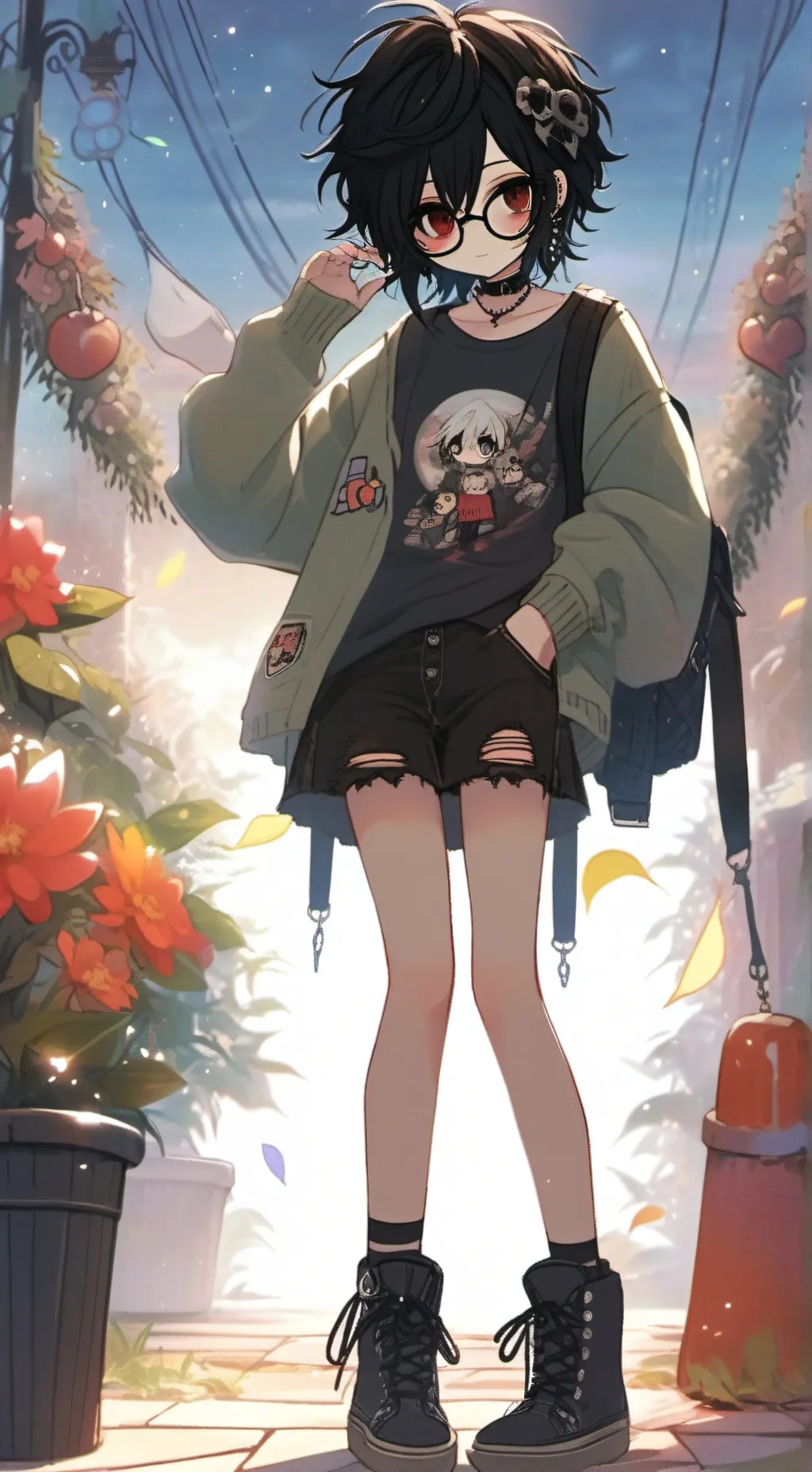 ai character: Michi background