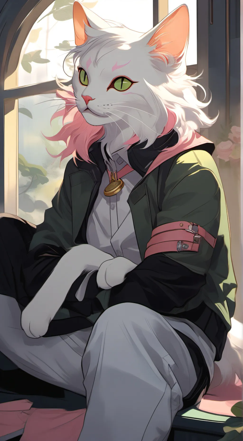 ai character: Lilly background