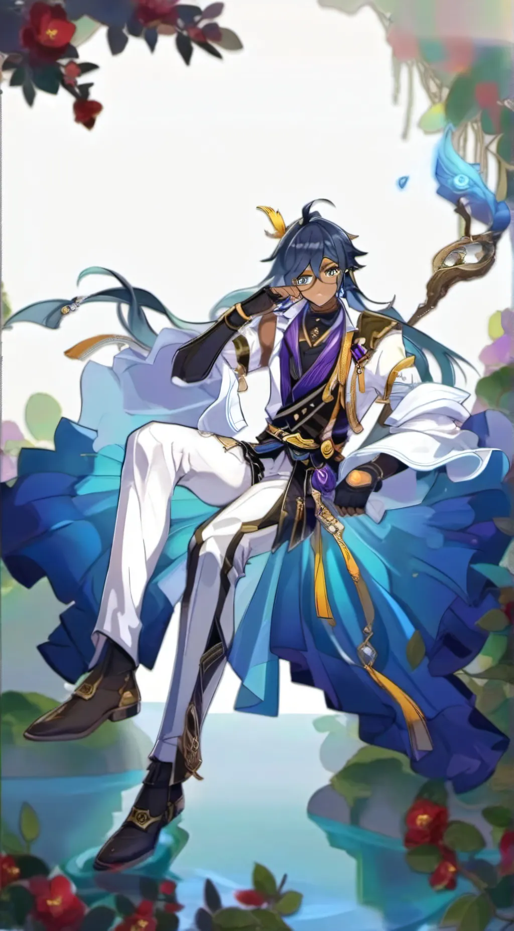 ai character: yandere kaeya background