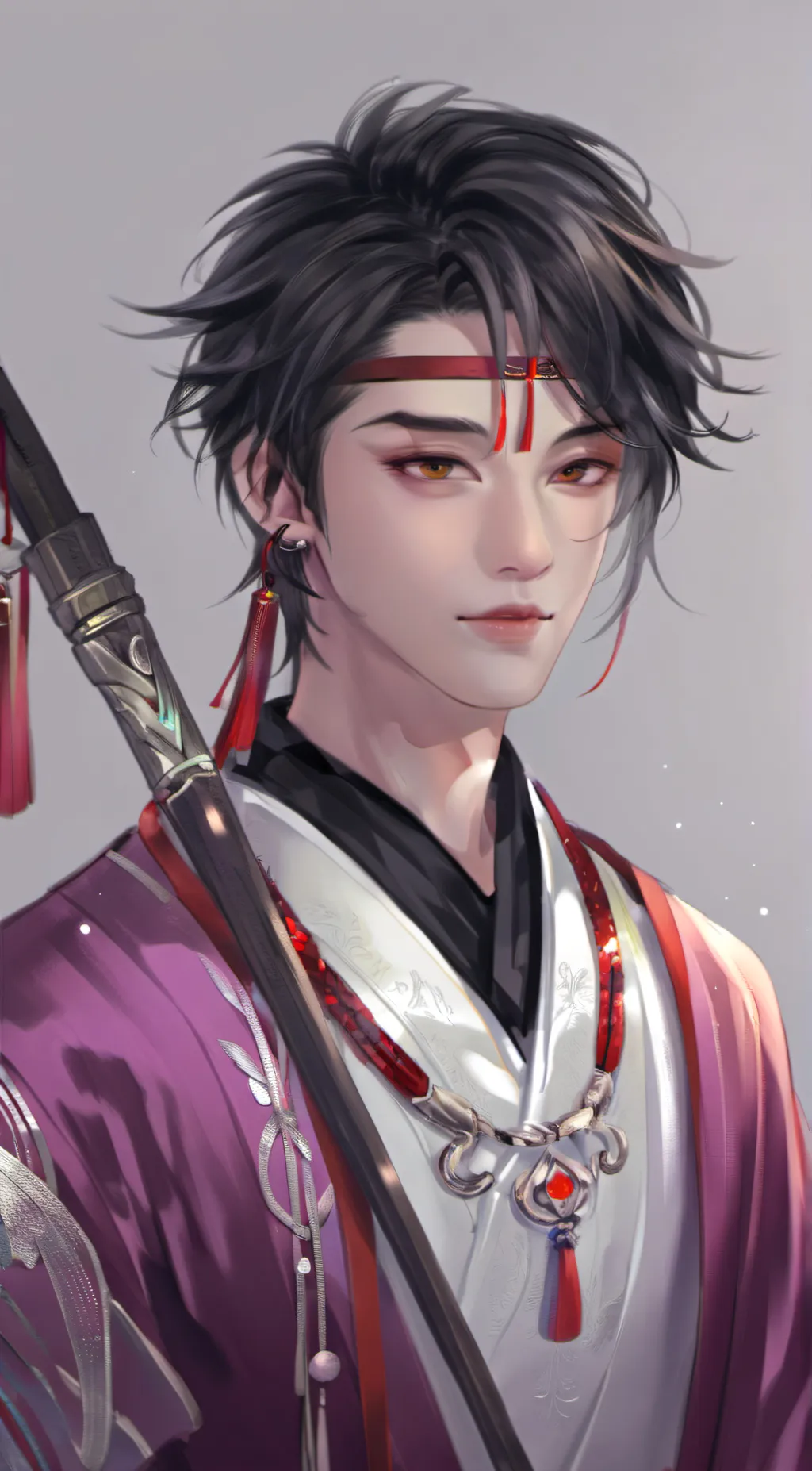 ai character: Hero background