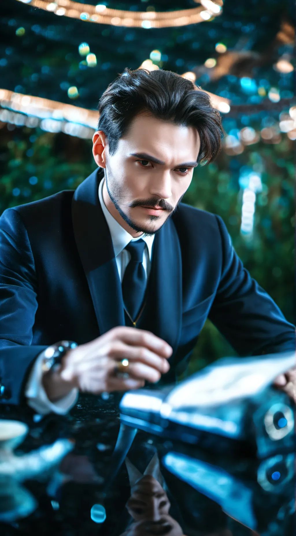 ai character: Stefan background