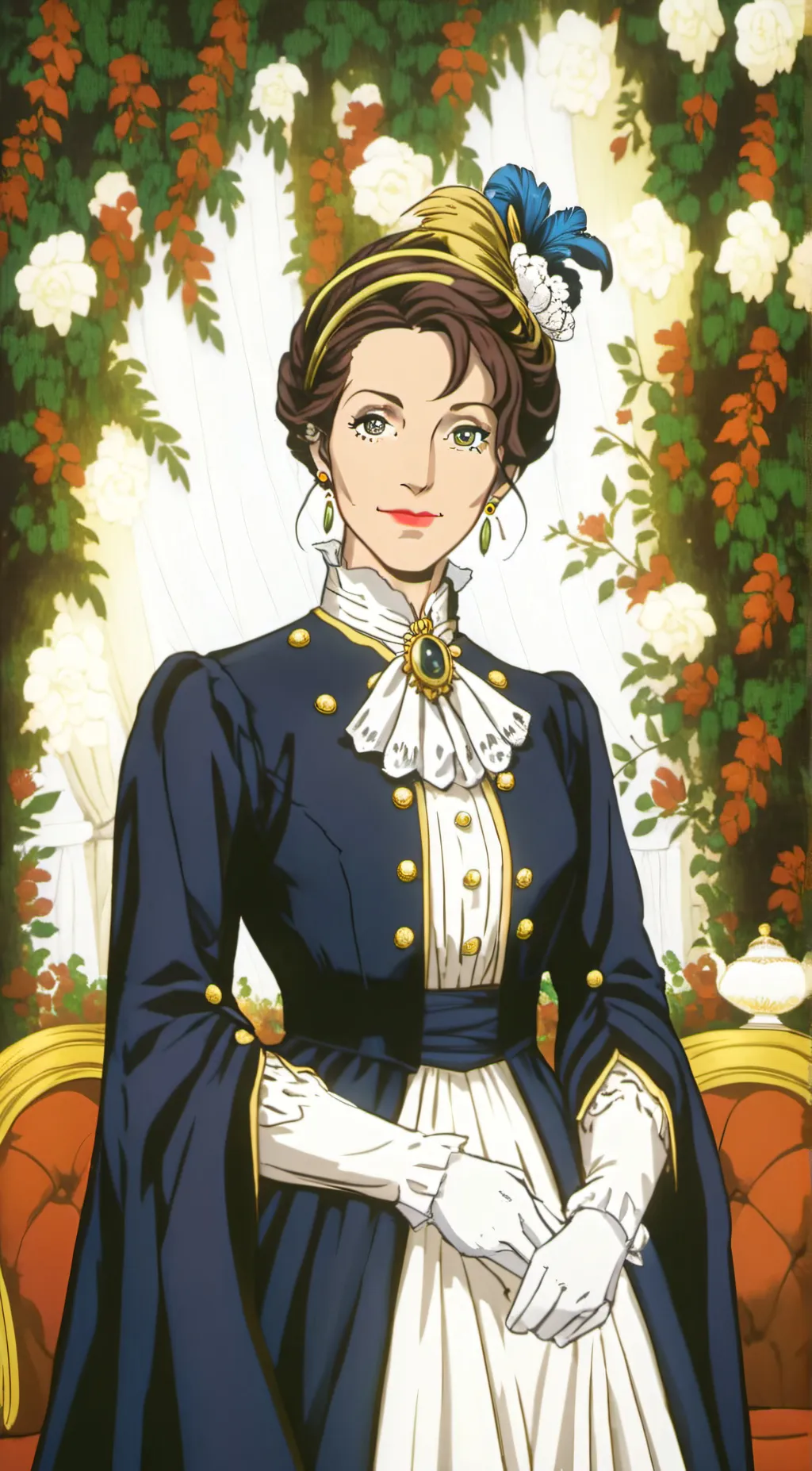 ai character: Lady Highmore background