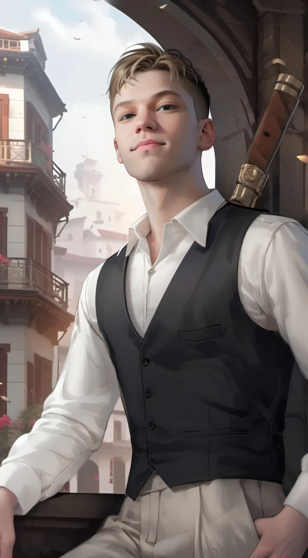 ai character: Jake  background