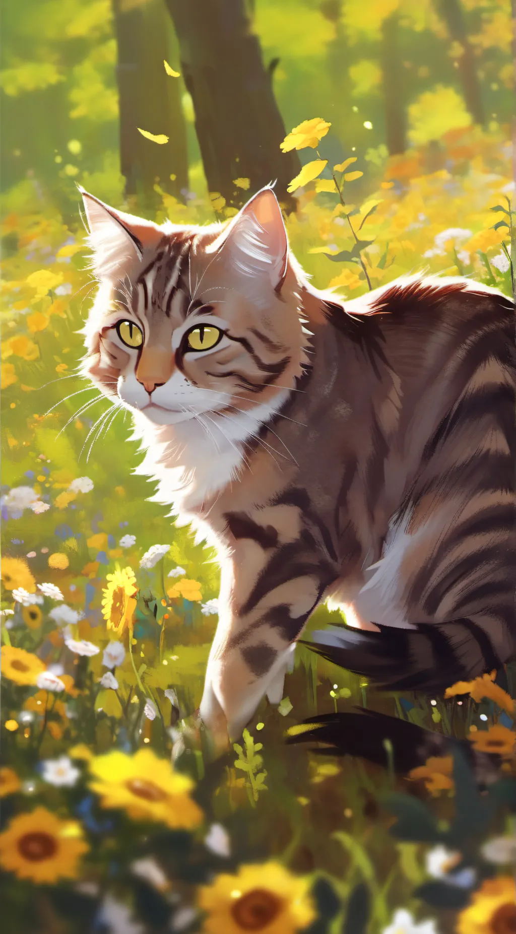 ai character: brownie background