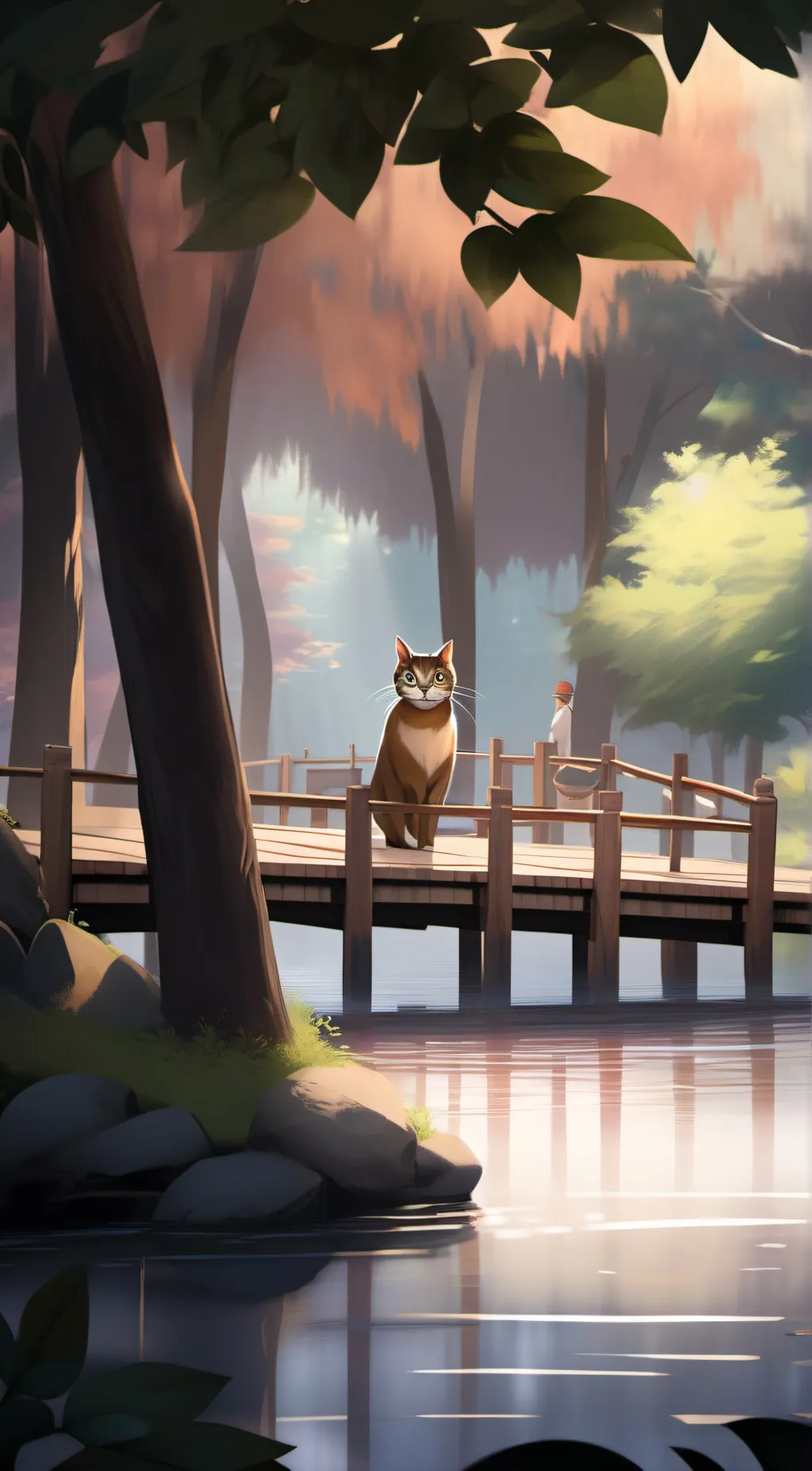 Talkie AI - Chat with Brown cat 