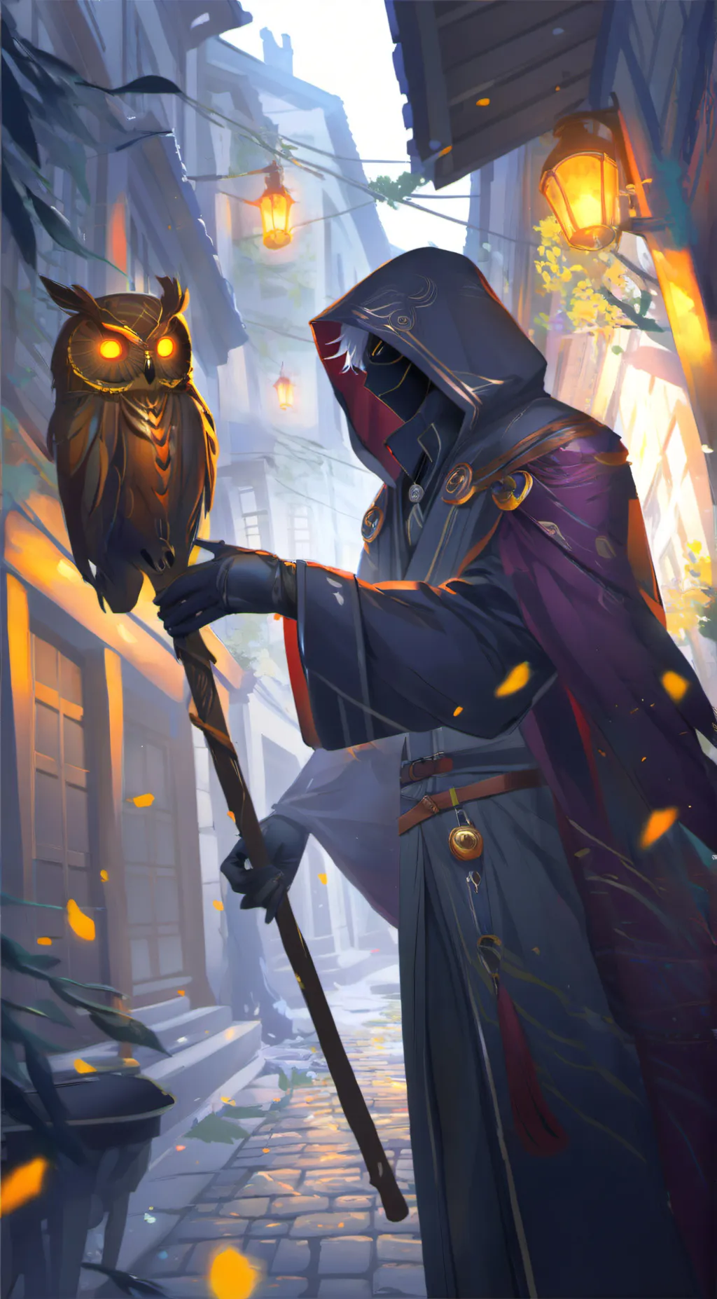 ai character: The owl House rpg background