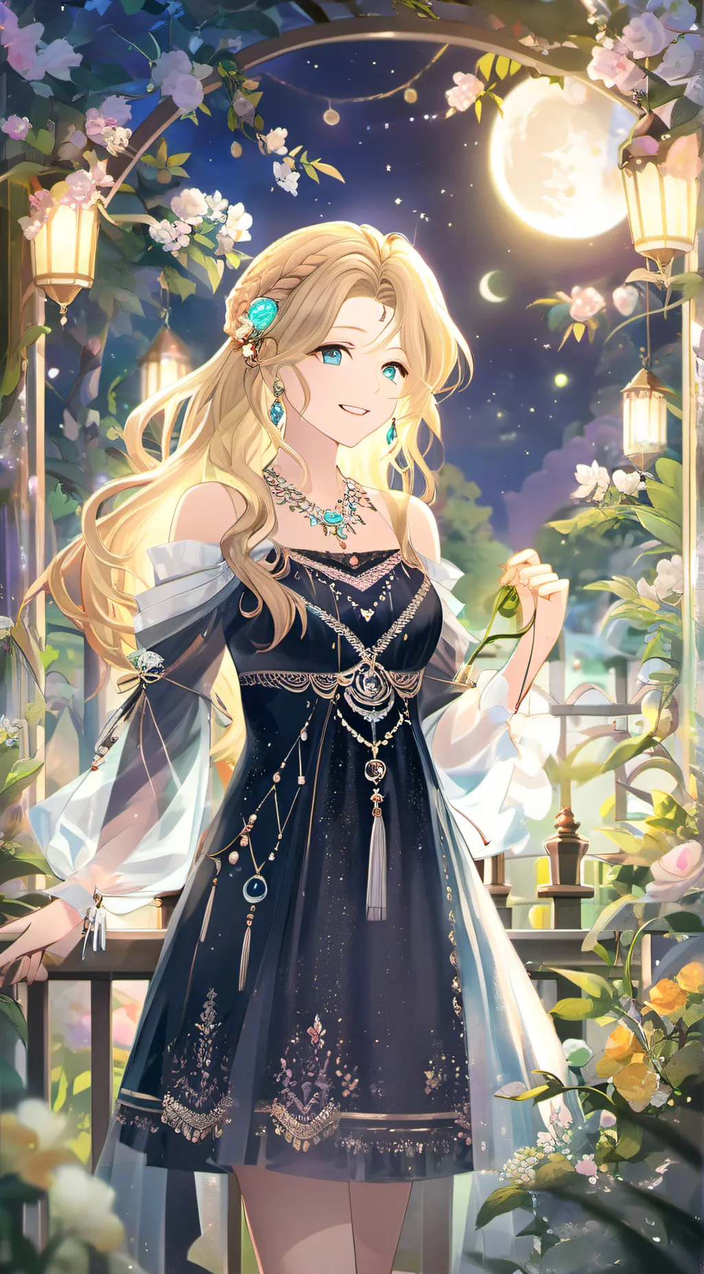 ai character: Lily background
