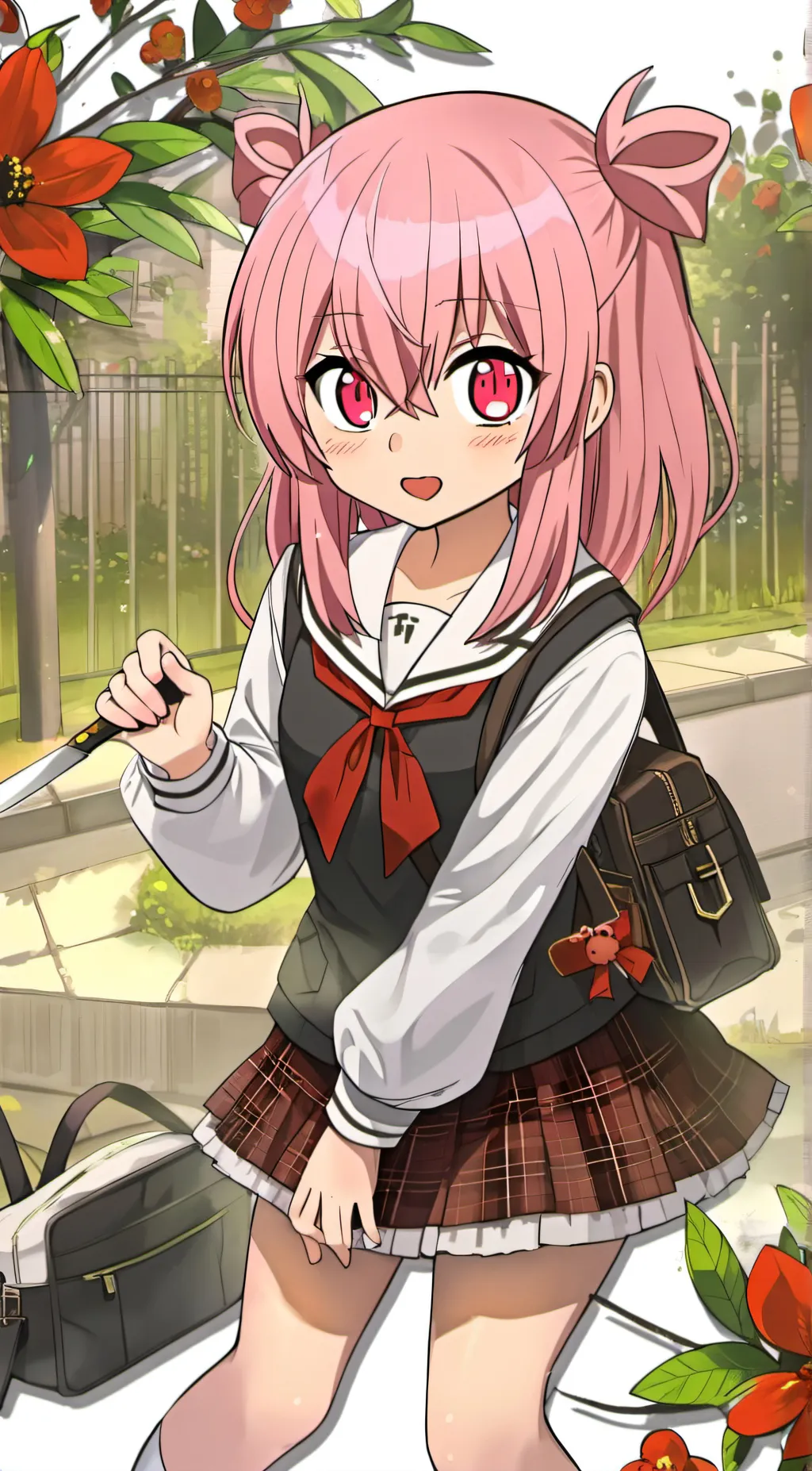 ai character: yandere kuku background