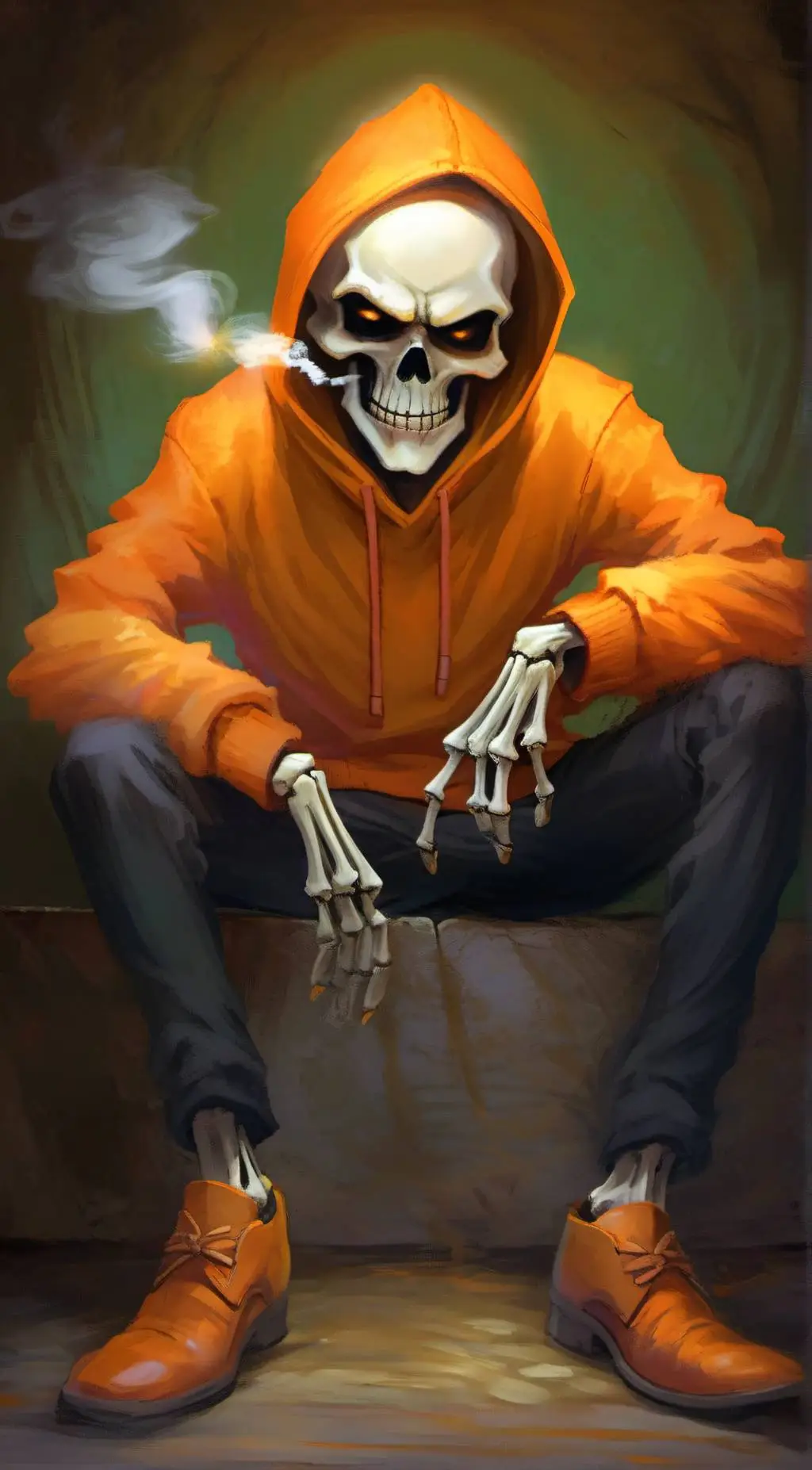 ai character: Papyrus (swap) background