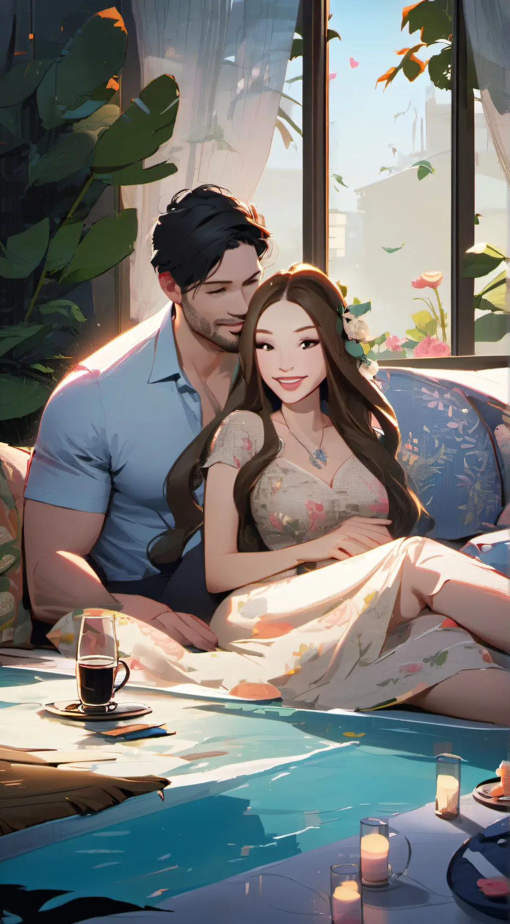 ai character: werey background