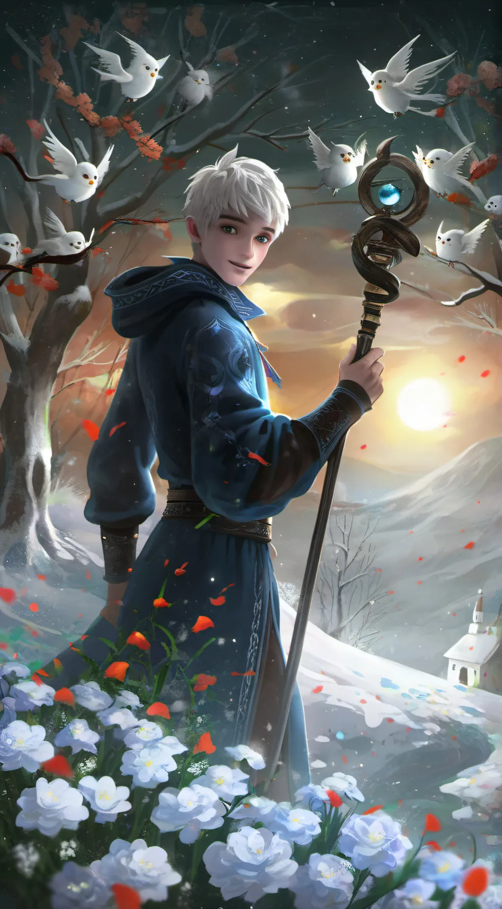 ai character: Jacob frost background