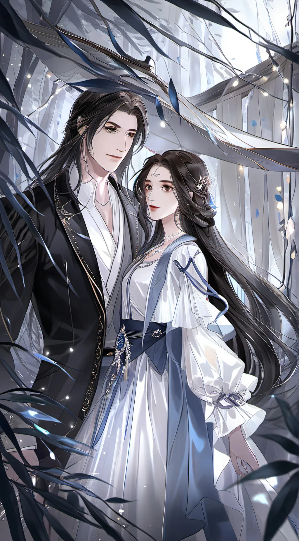 ai character: ethan and kylie! background