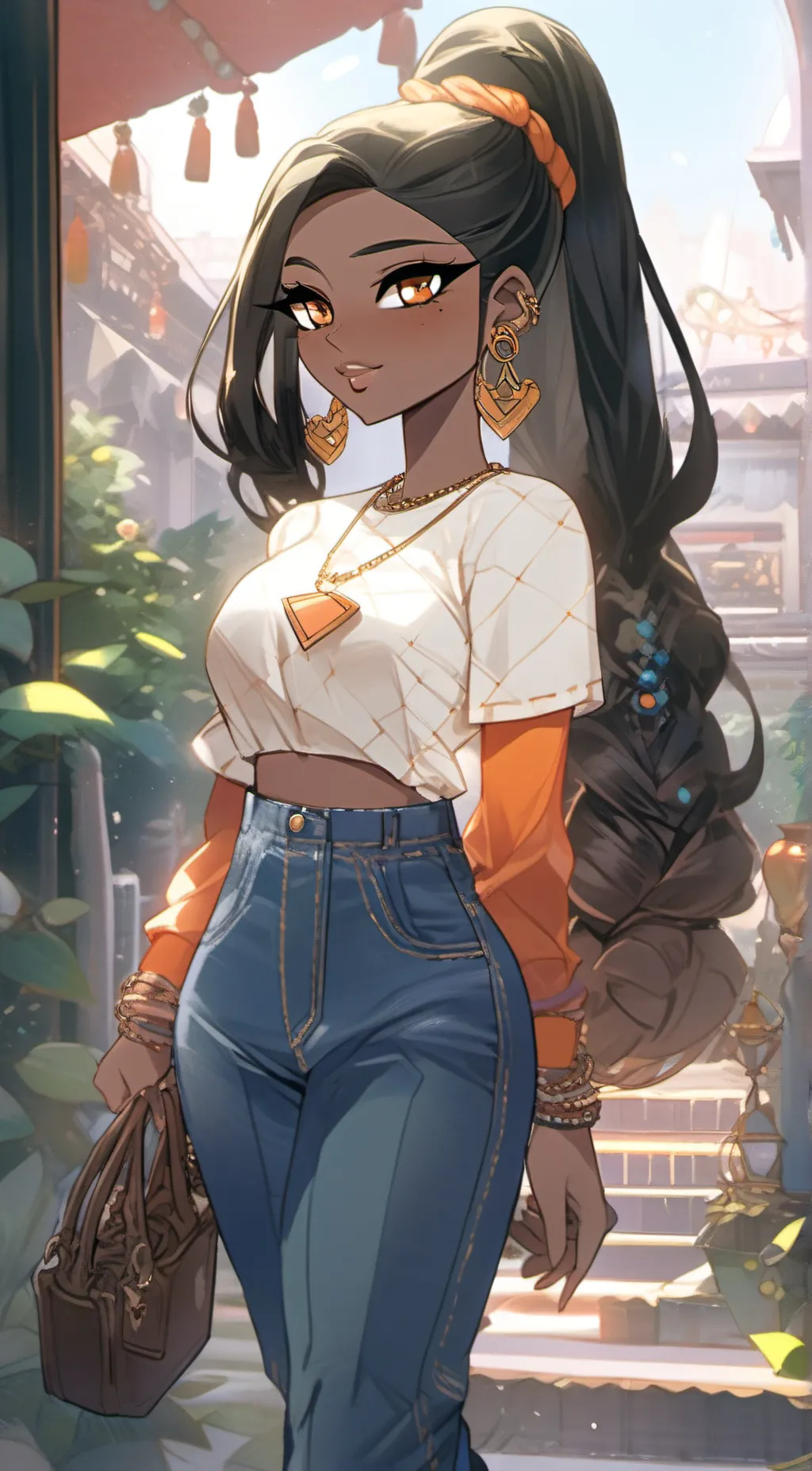 ai character: LeShawna background