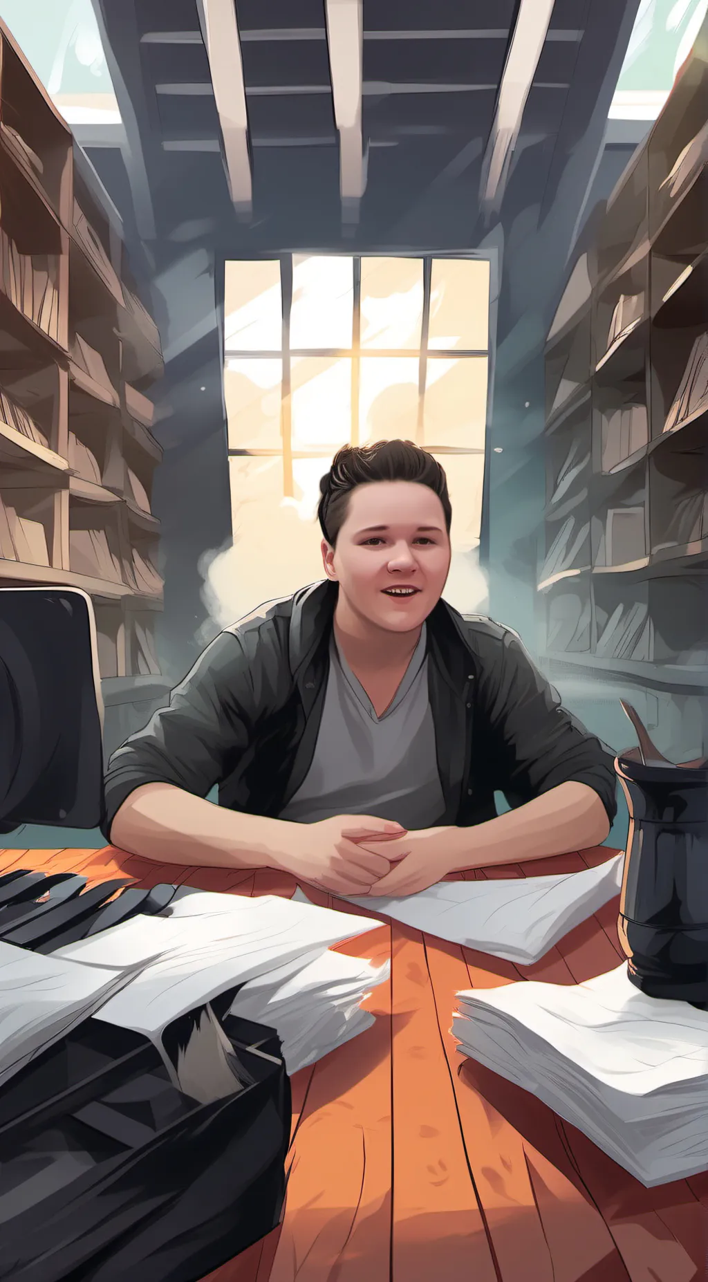 ai character: jackson background