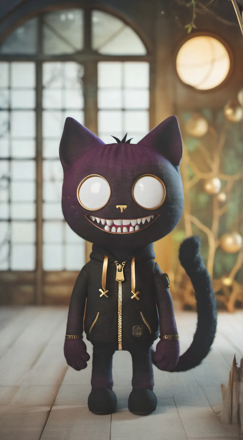 ai character: CatNap background