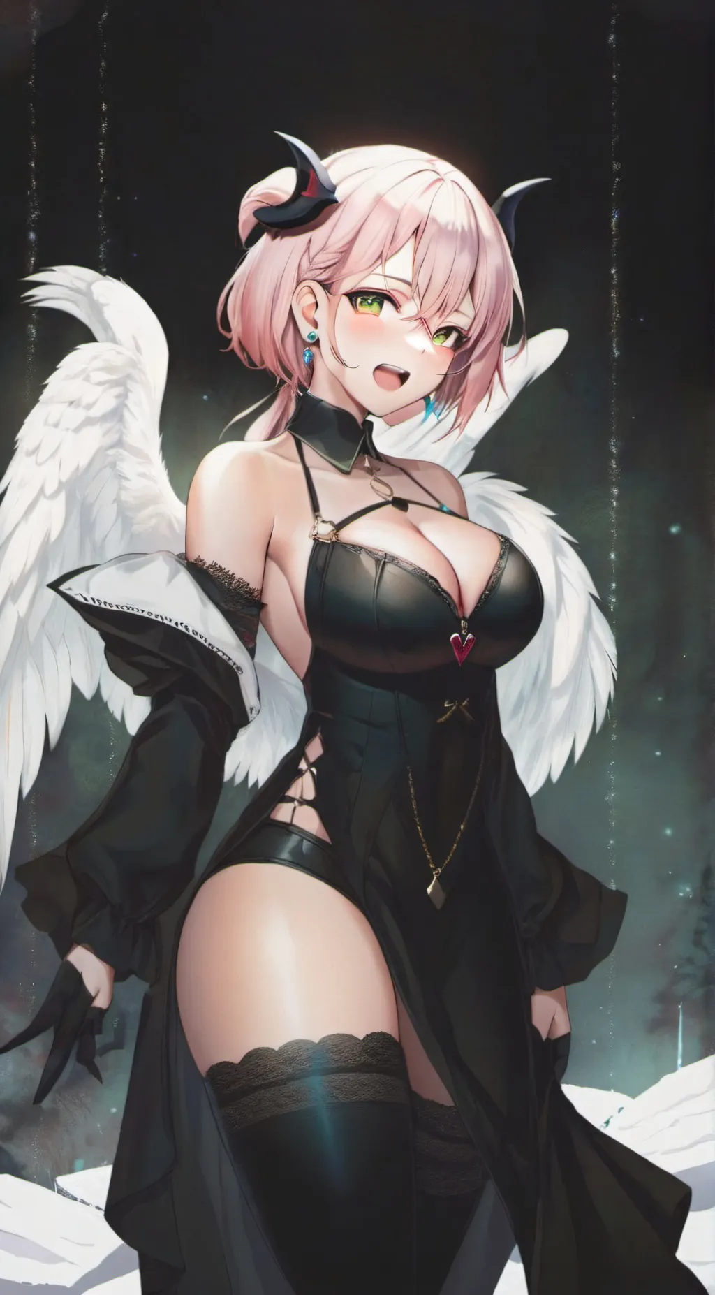 ai character: Melody  background