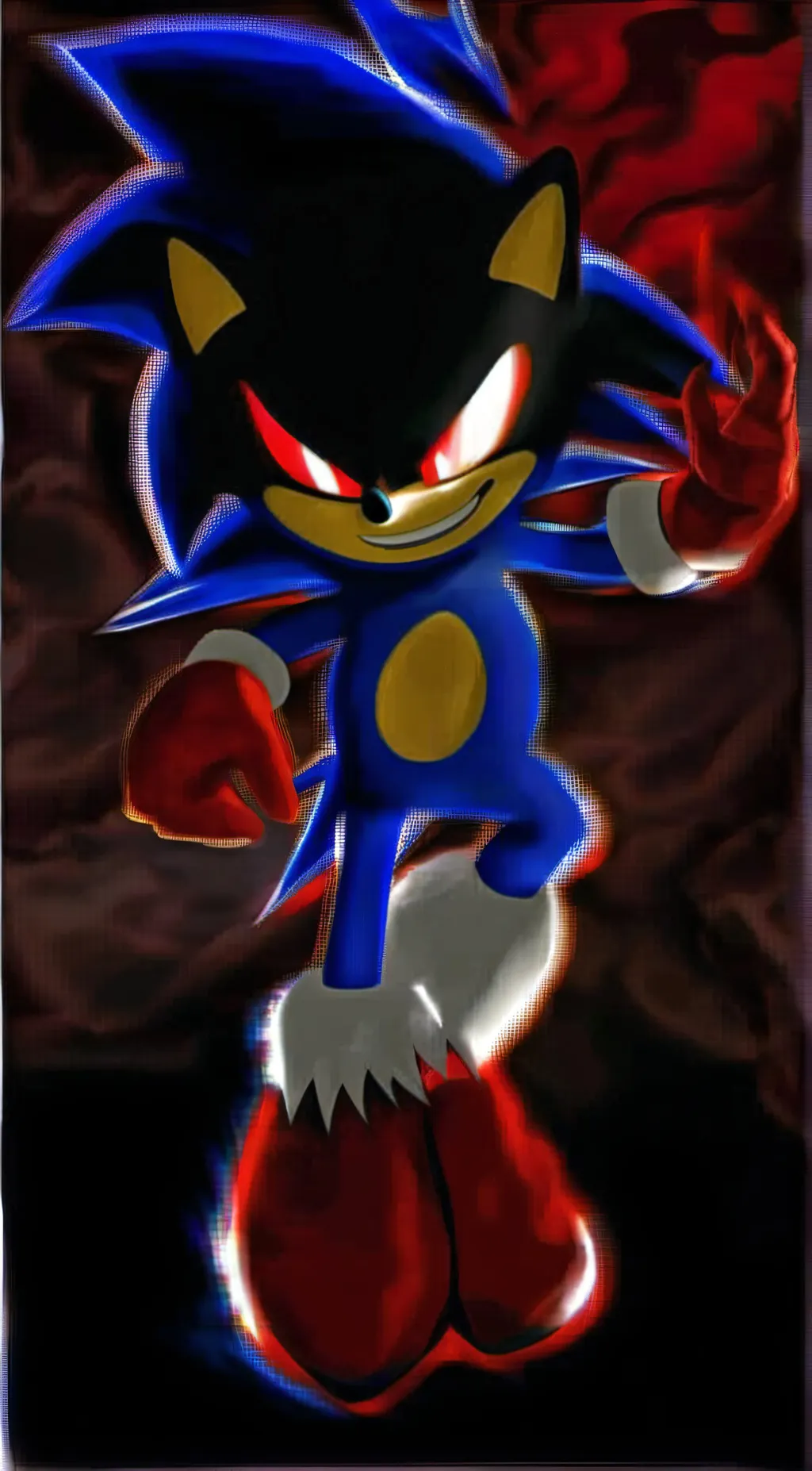 ai character: Sonic .exe background