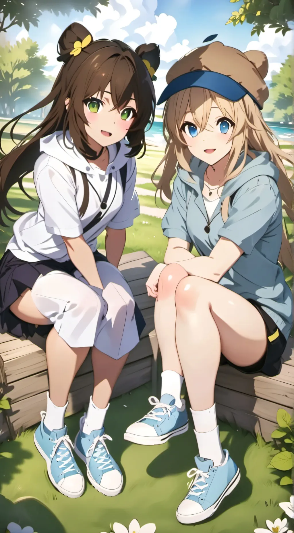 ai character: Kaelyn And Padme background