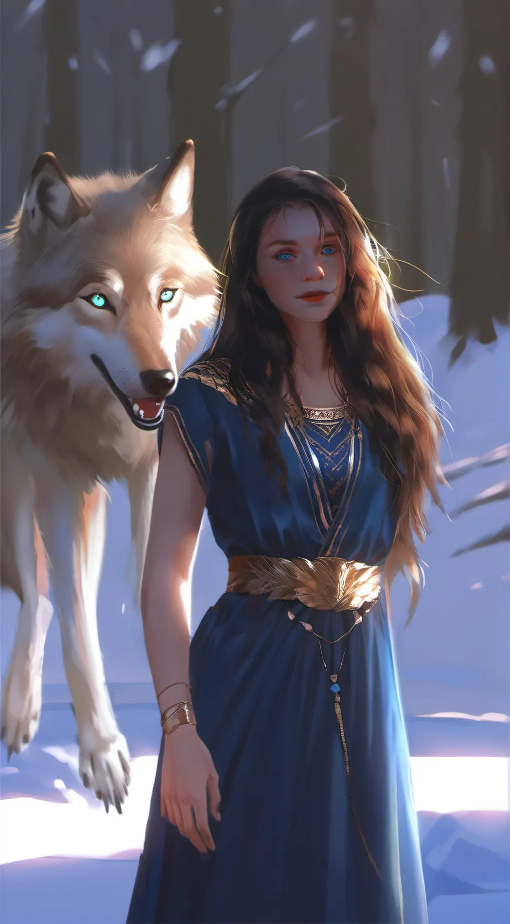 ai character: Lexi background